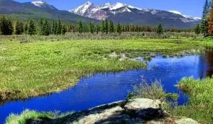 Beautiful landscape in Canada