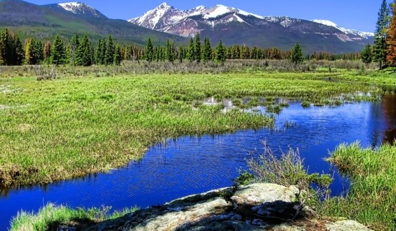 Beautiful landscape in Canada