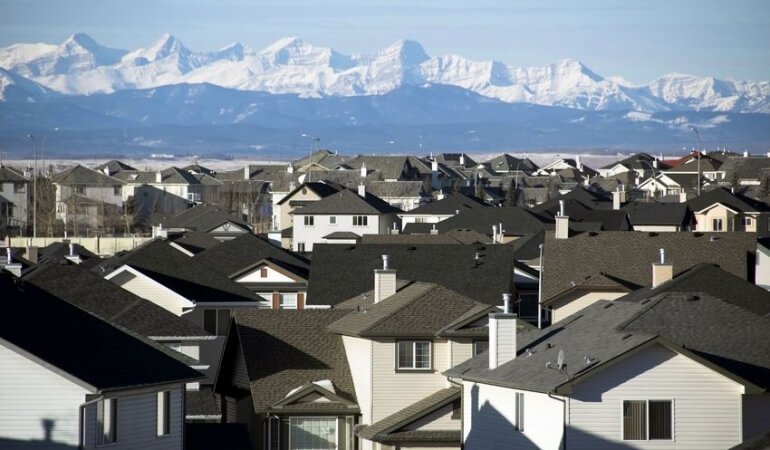 Mountain view in Canada