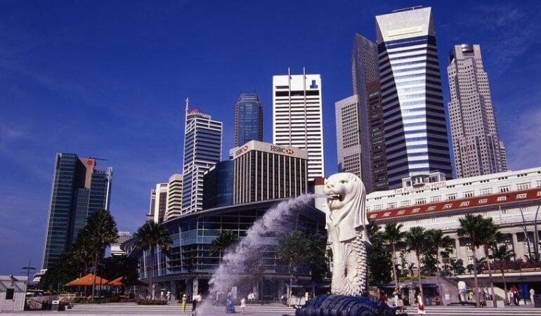 High rise building in Singapore